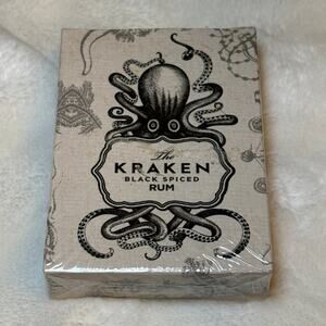 The KRAKEN Playing Cards Deck Black Spiced Rum Factory Sealed New 2013